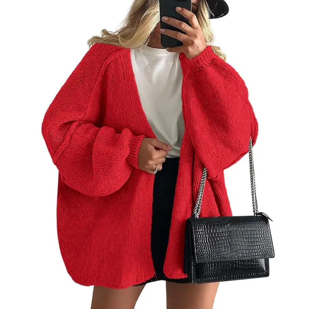 WRENLEY™ | Cozy Oversized Open Front Cardigan Sweater