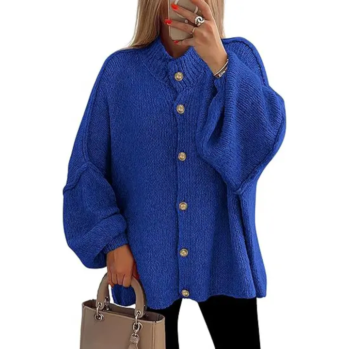 HESTIA™ | Cozy Batwing Sleeve Chunky Knit Cardigan