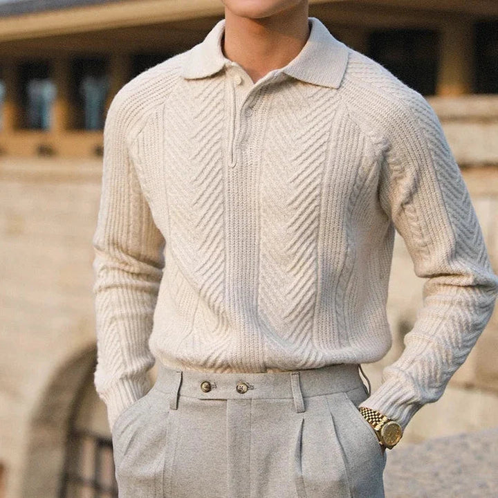 Elisha | Long Sleeve Smart Wear Knitted Sweater
