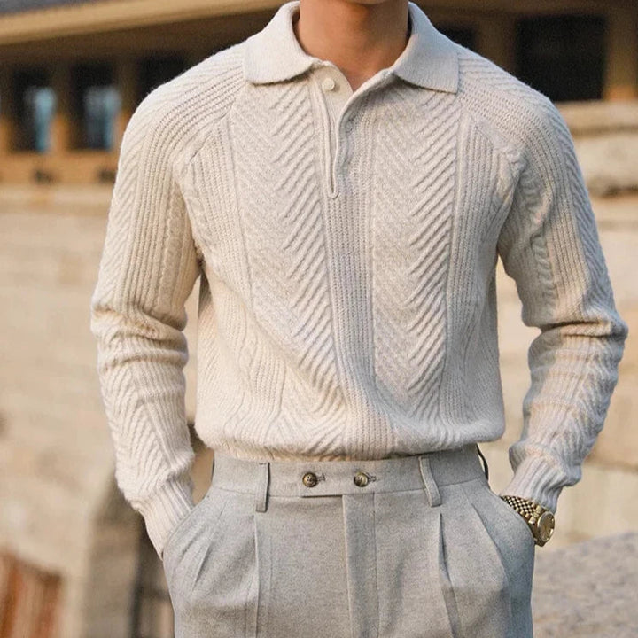 Elisha | Long Sleeve Smart Wear Knitted Sweater