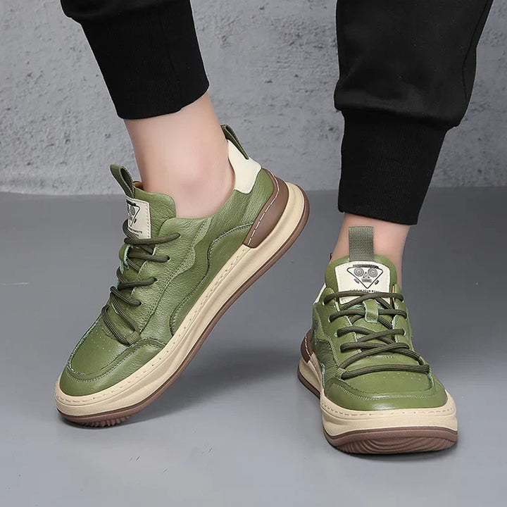 Ron | Noble Italian Genuine Leather Sneakers