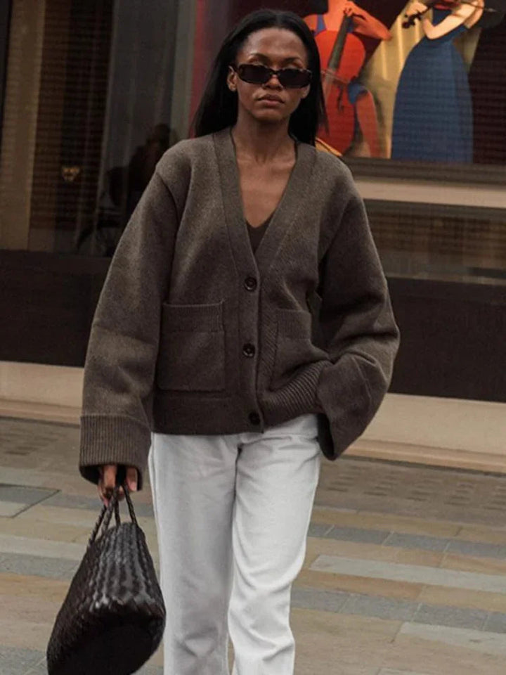 JULIETTE™ | V-Neck Knit Cardigan