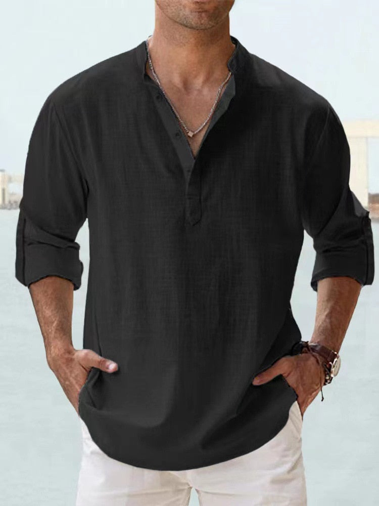 Terry | Breathable Linen Shirt