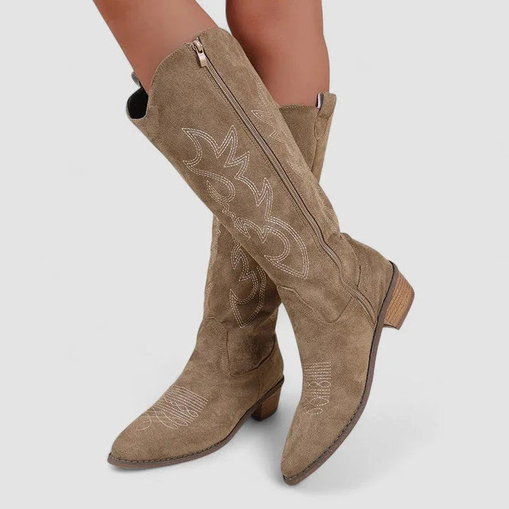 Clara - Orthopedic Western Boots
