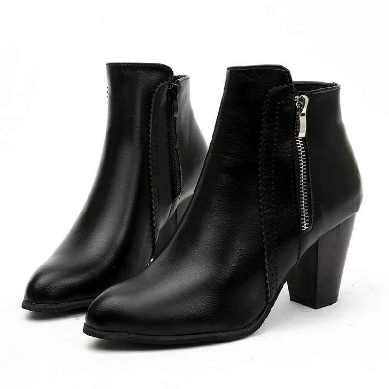 Carmen | Retro Chunky Heel Boots