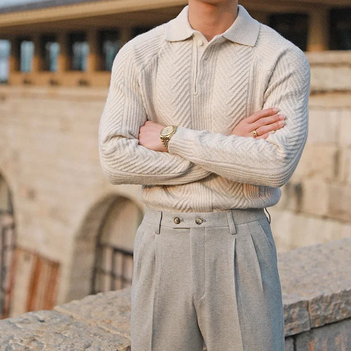 Elisha | Long Sleeve Smart Wear Knitted Sweater