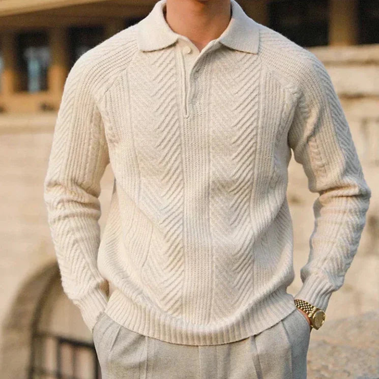 Elisha | Long Sleeve Smart Wear Knitted Sweater
