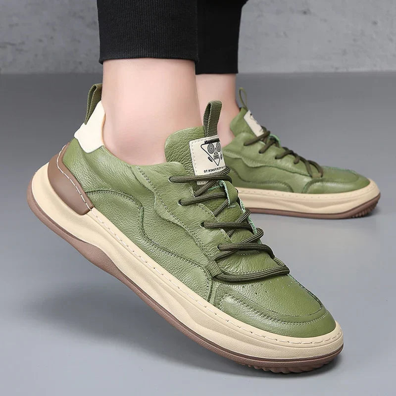 Ron | Noble Italian Genuine Leather Sneakers