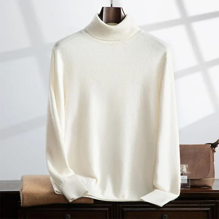 Louis | Relaxed Fit Full Length Turtleneck Sweater