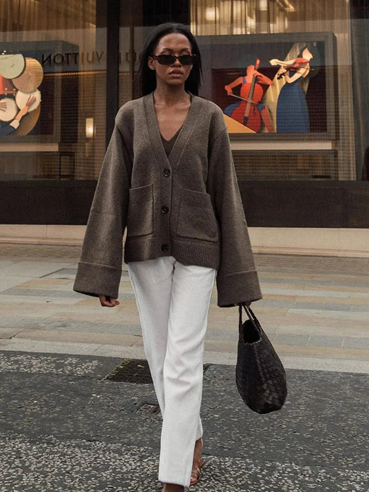 JULIETTE™ | V-Neck Knit Cardigan