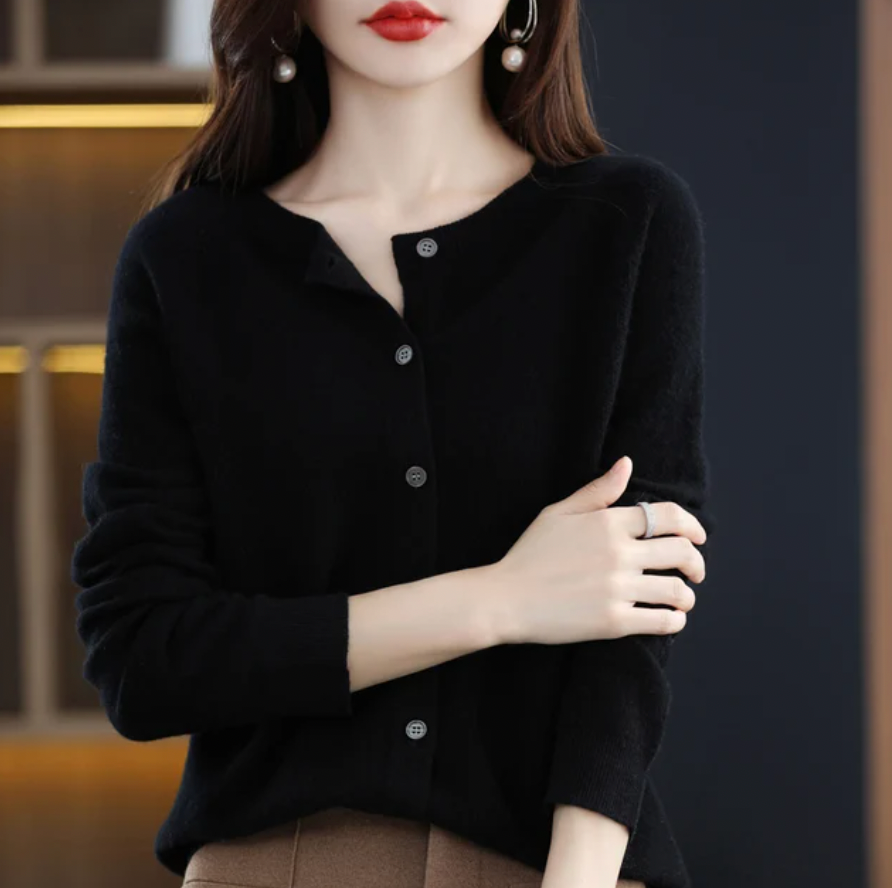 ELEANOR™ | Soft Button-Up Cardigan