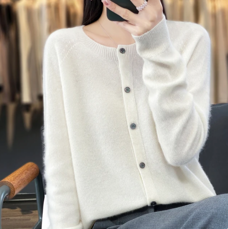 ELEANOR™ | Soft Button-Up Cardigan