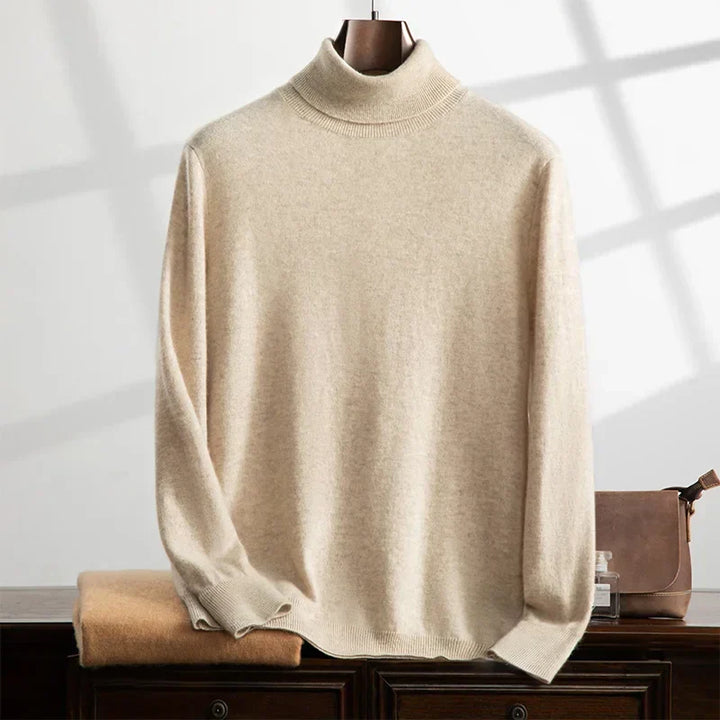 Louis | Relaxed Fit Full Length Turtleneck Sweater