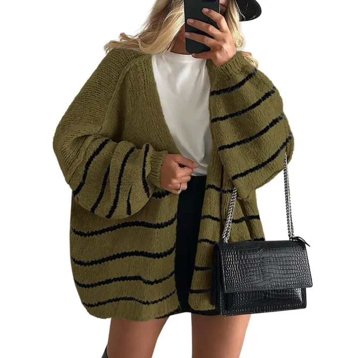 WRENLEY™ | Cozy Oversized Open Front Cardigan Sweater