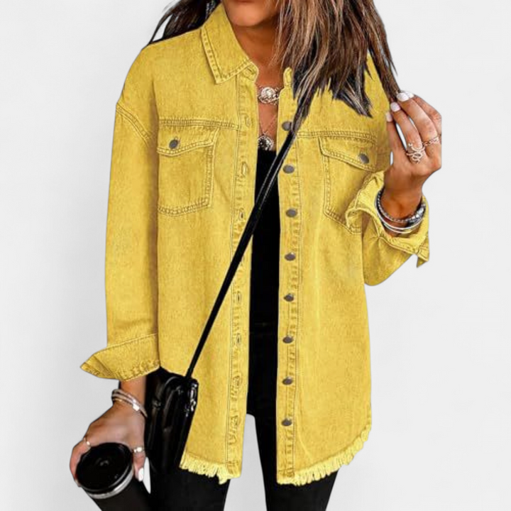 BREXLEY™ – Soft Brushed Casual Denim Jacket