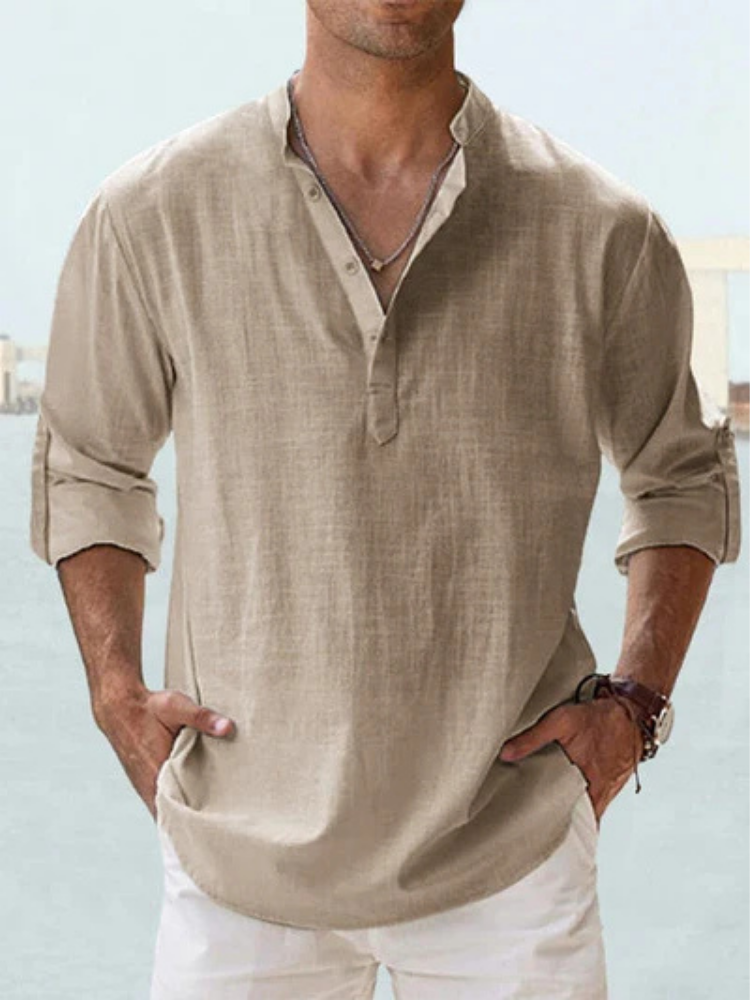 Terry | Breathable Linen Shirt