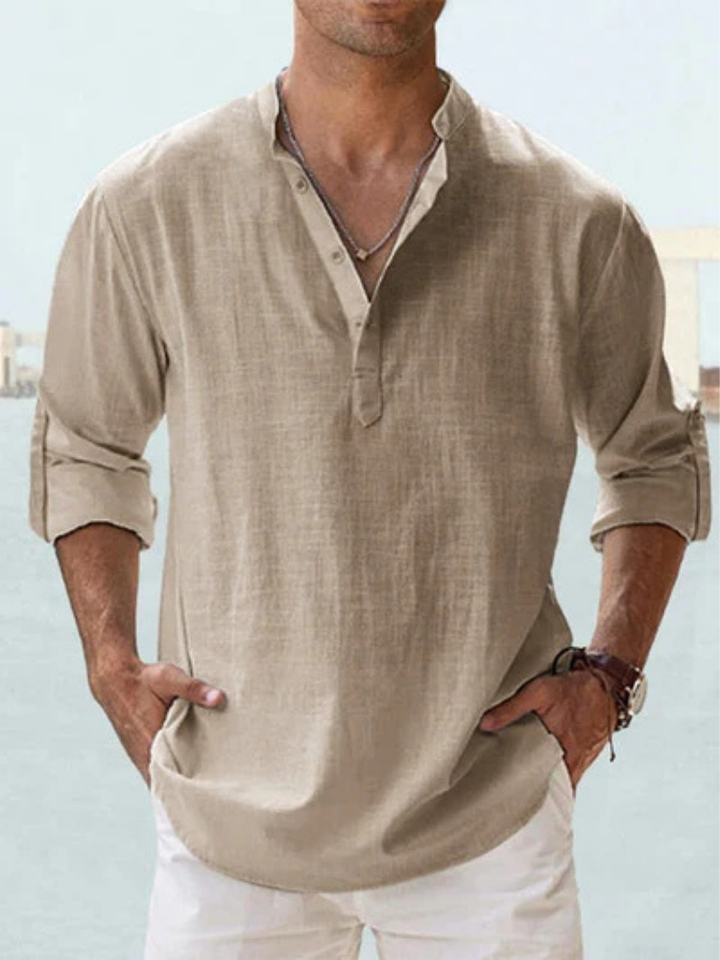 Terry | Breathable Linen Shirt