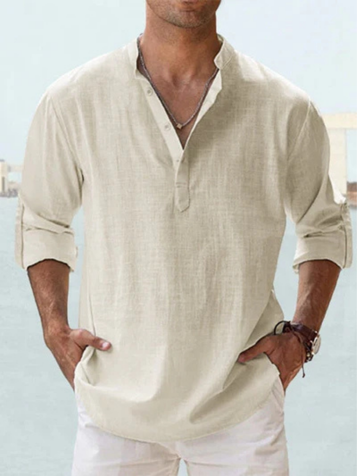 Terry | Breathable Linen Shirt