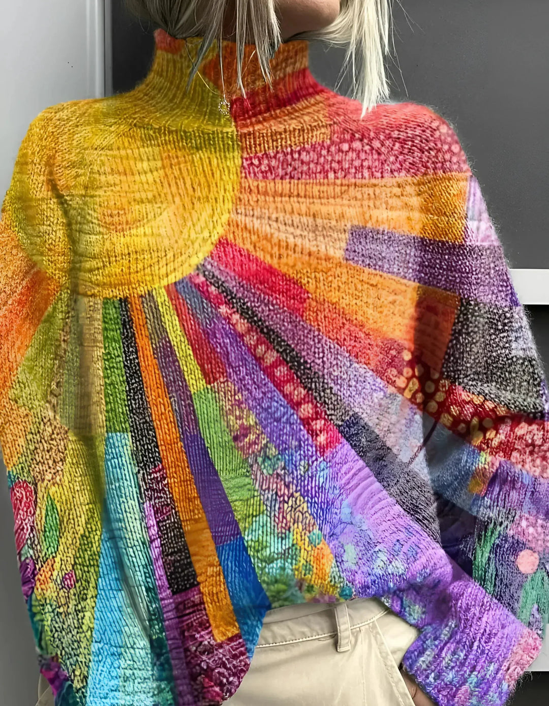 ZINNIA™ | Sunshine Turtleneck Sweater