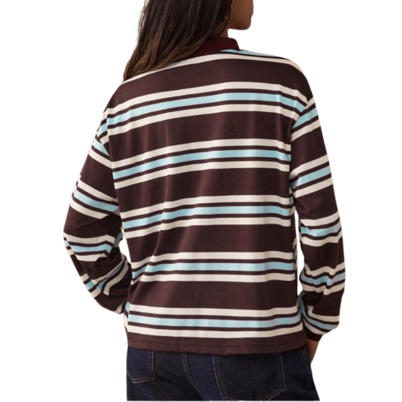 APRIL™ | Casual Colourblock Striped Long Sleeve Top