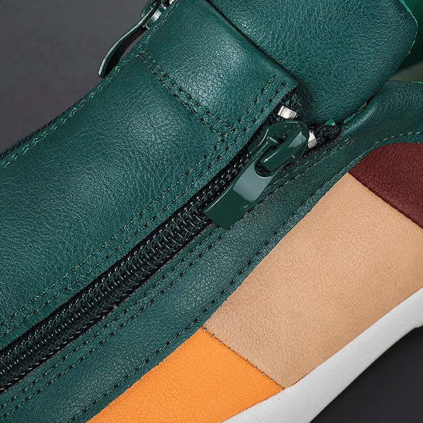 Claude | Monet Leather Sneakers