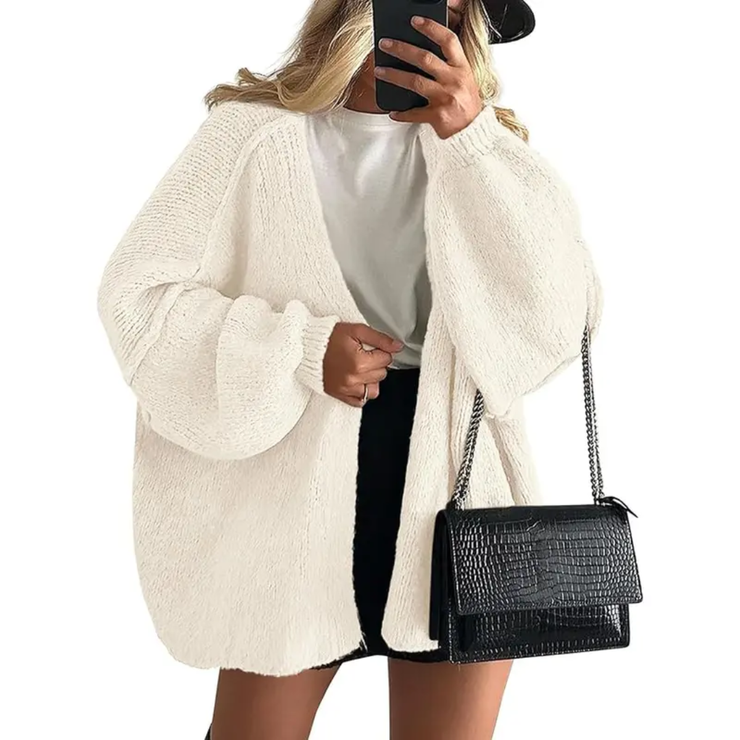 WRENLEY™ | Cozy Oversized Open Front Cardigan Sweater