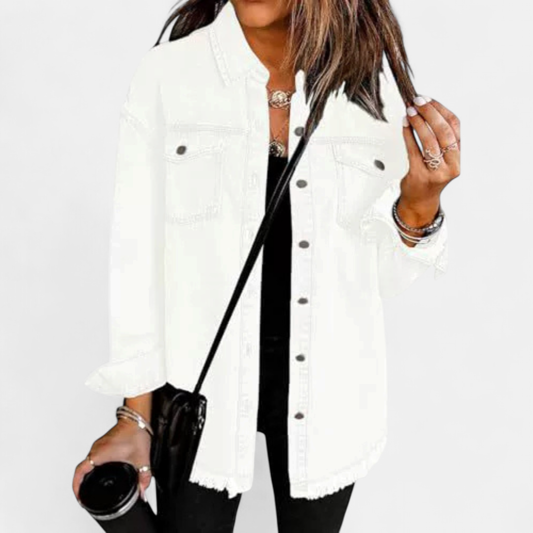BREXLEY™ – Soft Brushed Casual Denim Jacket