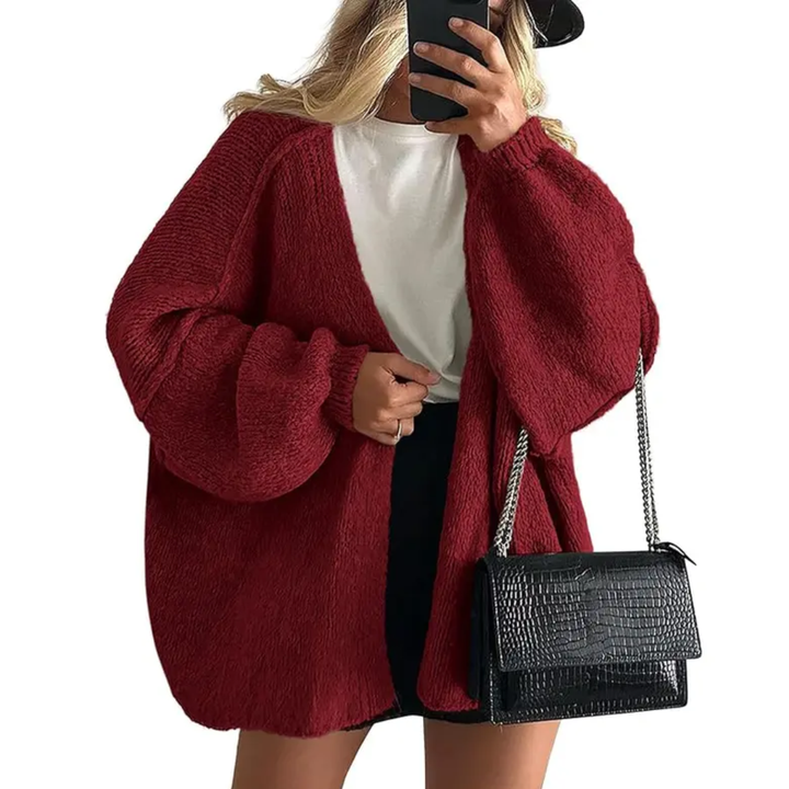 WRENLEY™ | Cozy Oversized Open Front Cardigan Sweater