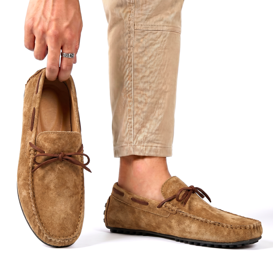 Matthew | Leather Moccasins