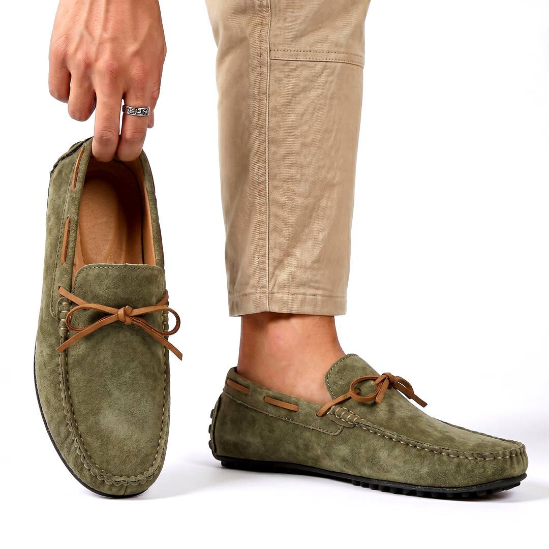 Matthew | Leather Moccasins