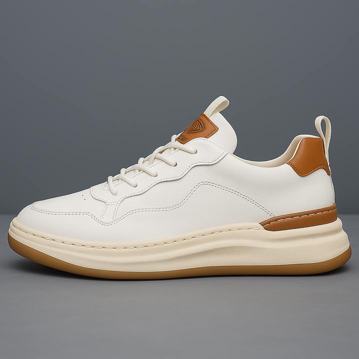 Nero | Italiana Genuine Leather Sneakers