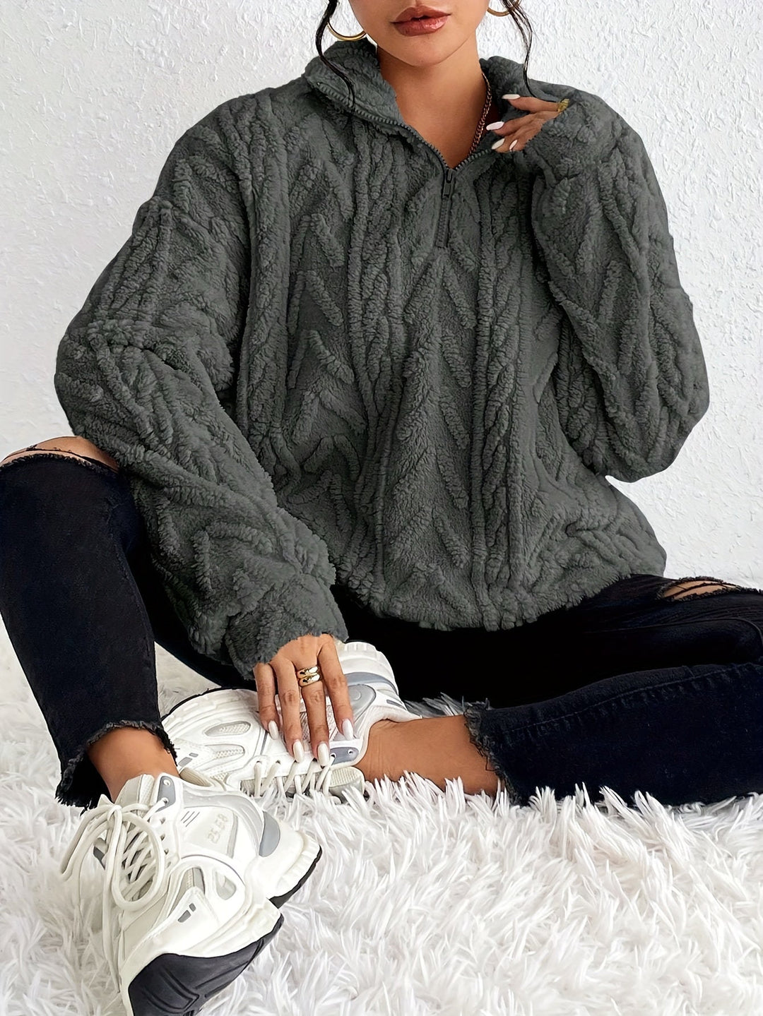 CLARE™ | Warm Knit Sweater