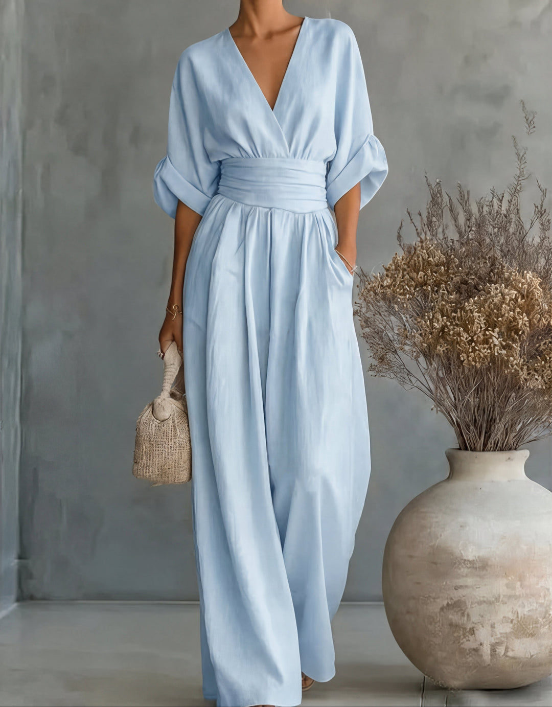 Elise | Elegant Fluid Jumpsuit