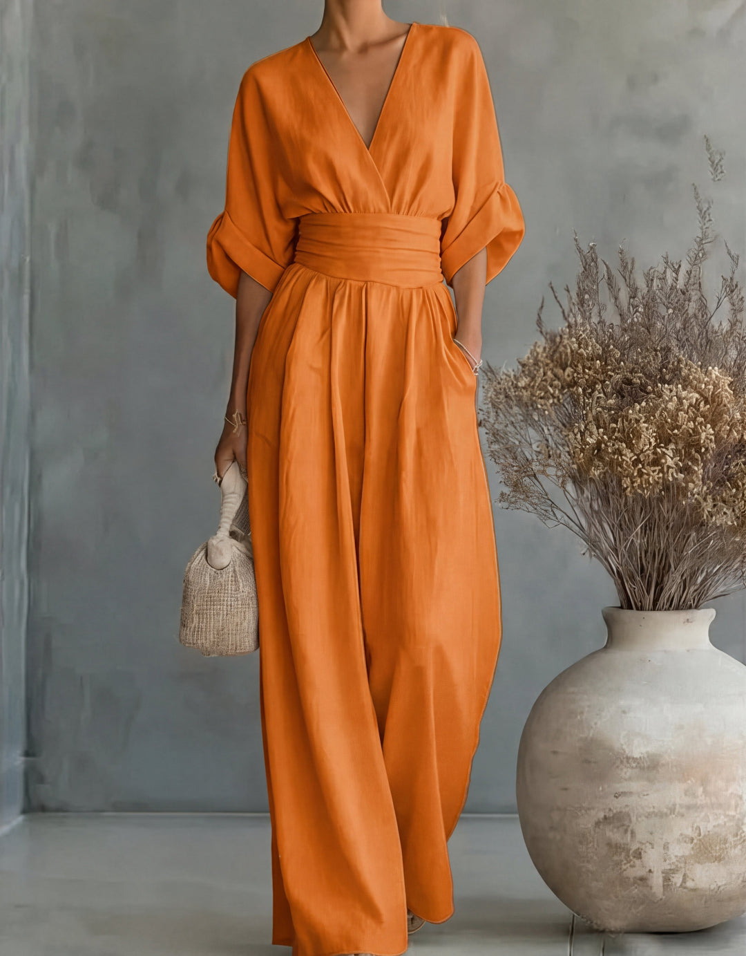Elise | Elegant Fluid Jumpsuit