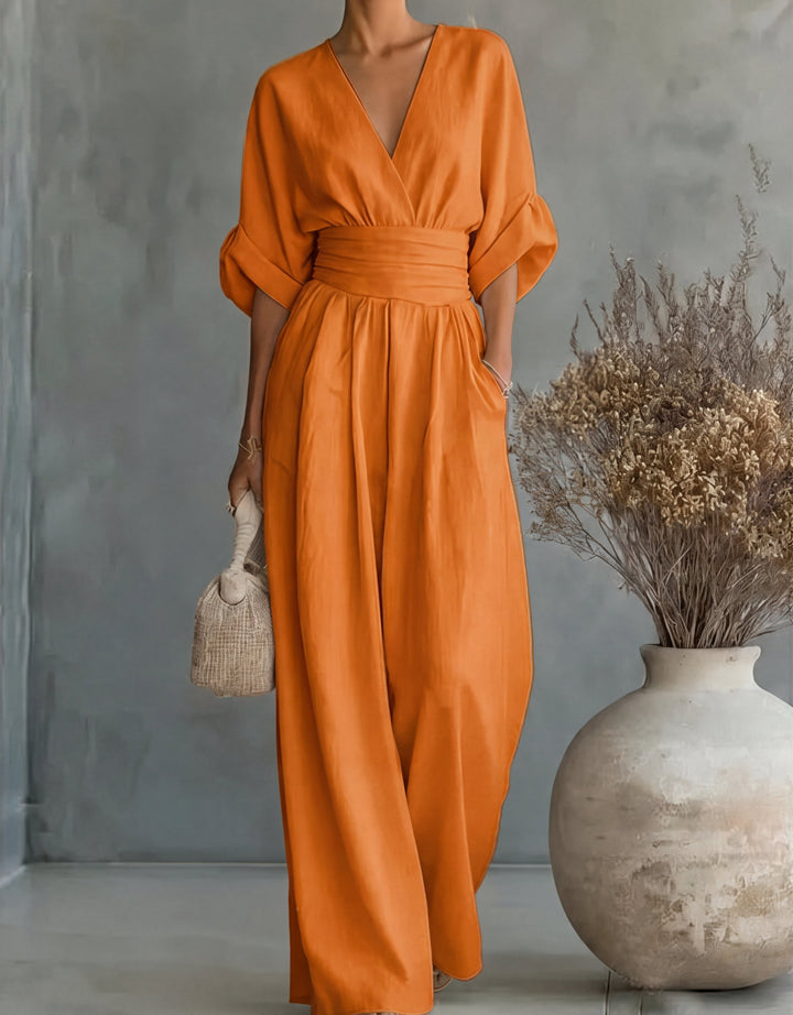 Elise | Elegant Fluid Jumpsuit