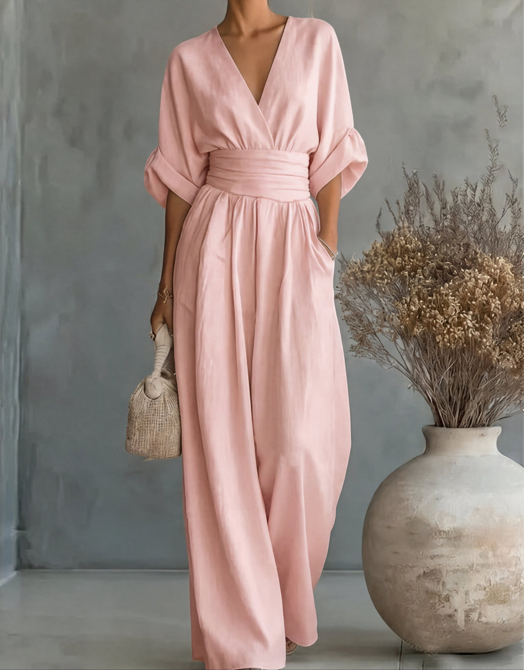 Elise | Elegant Fluid Jumpsuit