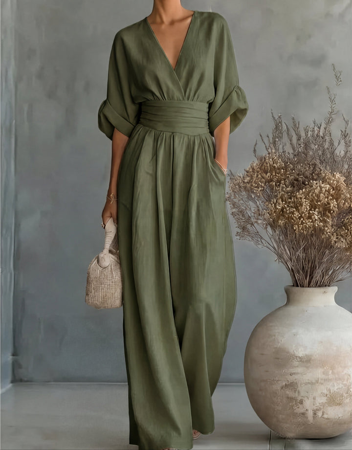 Elise | Elegant Fluid Jumpsuit