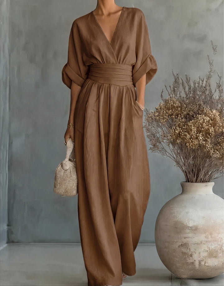 Elise | Elegant Fluid Jumpsuit
