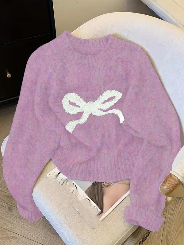 GRACIE™ | Elegant Bow Knit Sweater for Fall & Winter Fashion