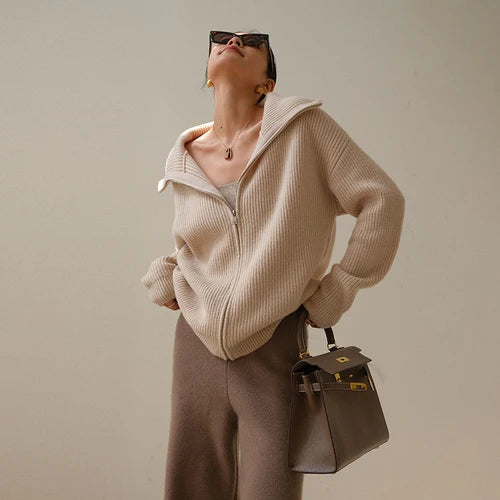ELODIE™ | Comfy Half-Zip Sweater