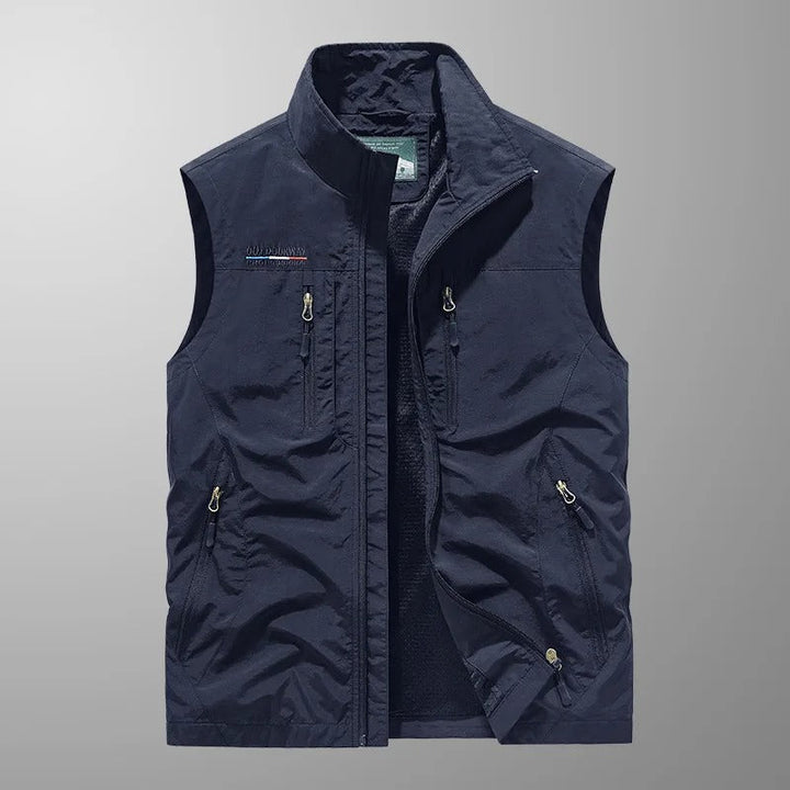 Miguel | Breathable Utility Vest with Multiple Pockets