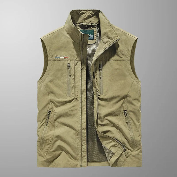 Miguel | Breathable Utility Vest with Multiple Pockets