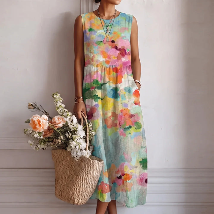 Alba™ | Breathable Midi Dress