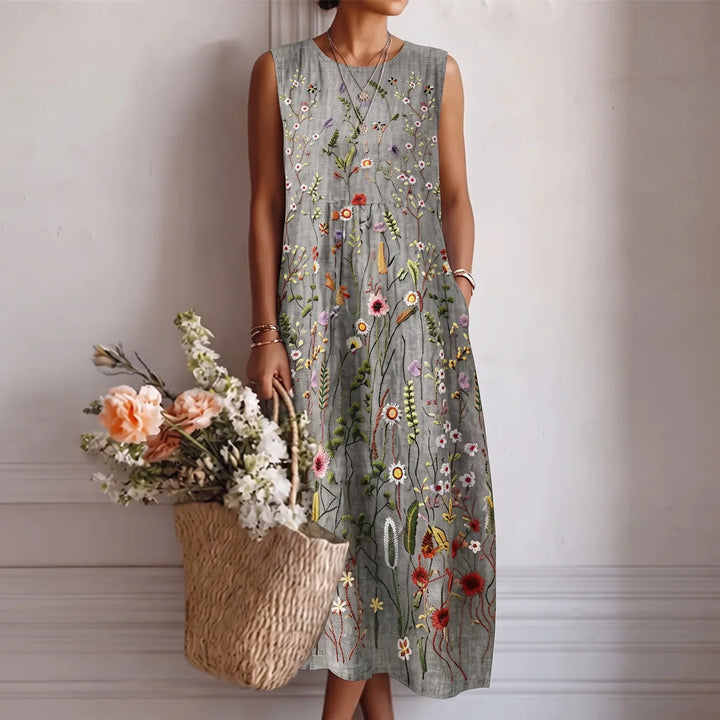 Alba™ | Breathable Midi Dress
