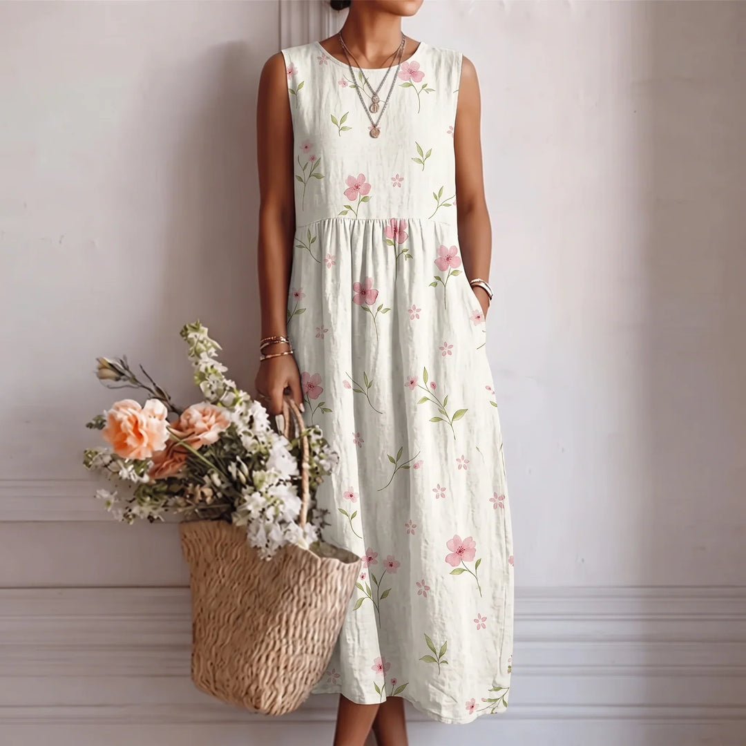 Alba™ | Breathable Midi Dress