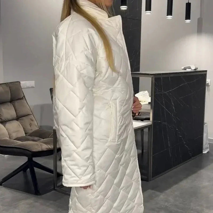 Briar™ Diamond Quilted Long Coat