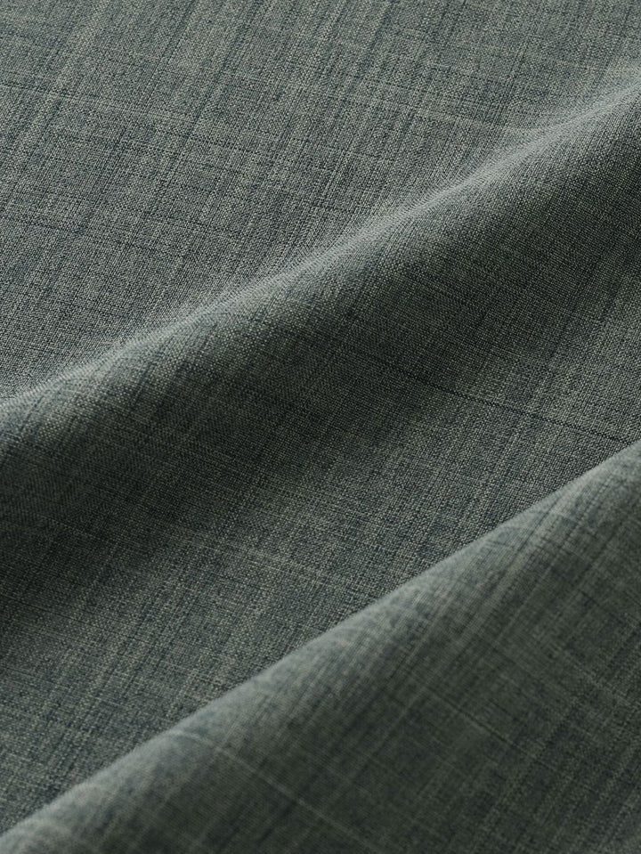 Pete | Short Sleeve Linen Henley Shirt