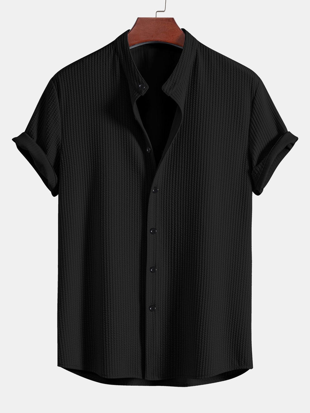 Noah | Muscle Ribbed Support Collar Shirt