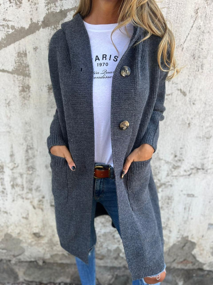 VERONICA™ | Chic Long Knit Cardigan