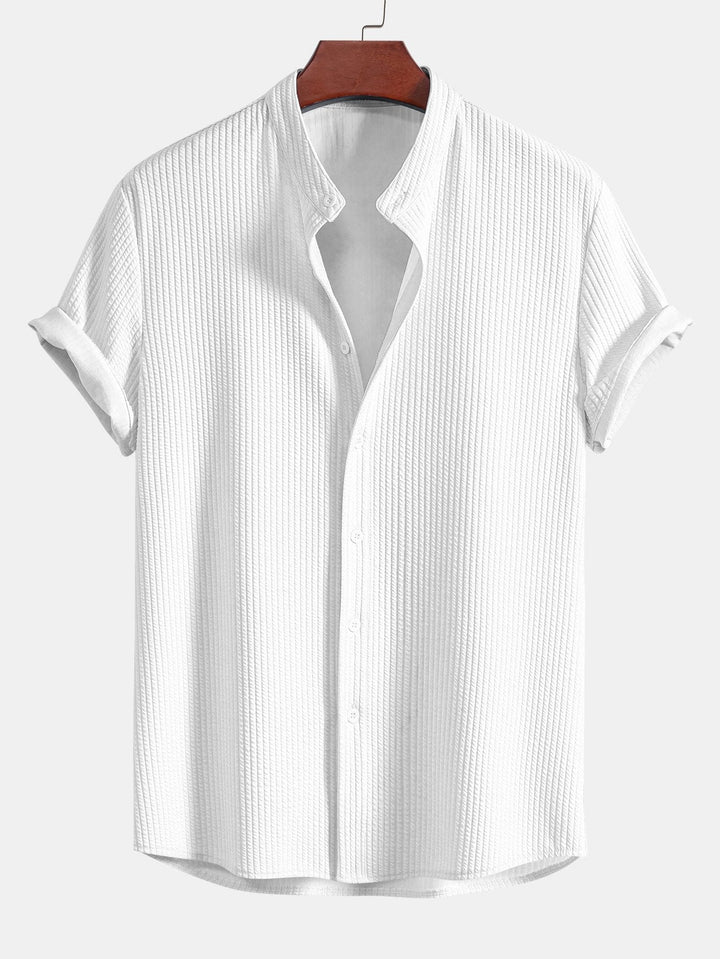 Noah | Muscle Ribbed Support Collar Shirt